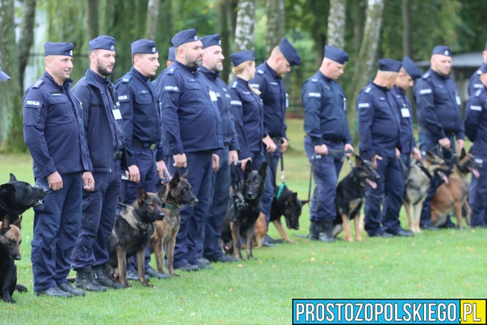 Najlepsi przewodnicy psów służbowych rywalizują w Sułkowicach - XXII Finał Mistrzostw Kynologii Policyjnej