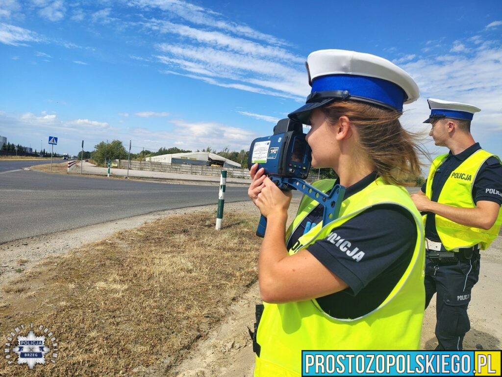 Wojewódzka akcja „Stop – Prędkość” w Opolskiem. Ponad 170 kontroli, 116 kierowców przekroczyło prędkość