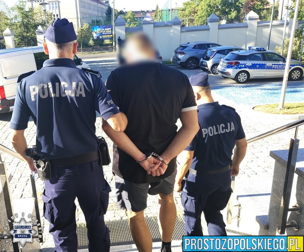 Brzeg i Grodków: Policjanci zatrzymali dwóch poszukiwanych mężczyzn