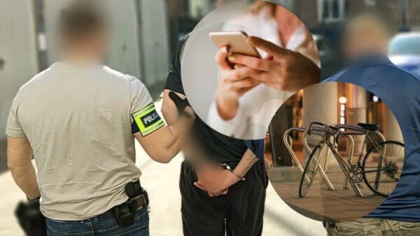 Strzelce Opolskie: szybkie zatrzymanie złodzieja roweru i telefonu