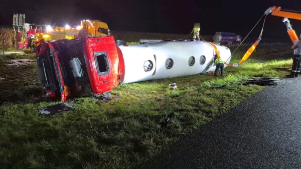 Autostrada A4 odblokowana po wypadku cysterny – utrudnienia zakończone o 23:55