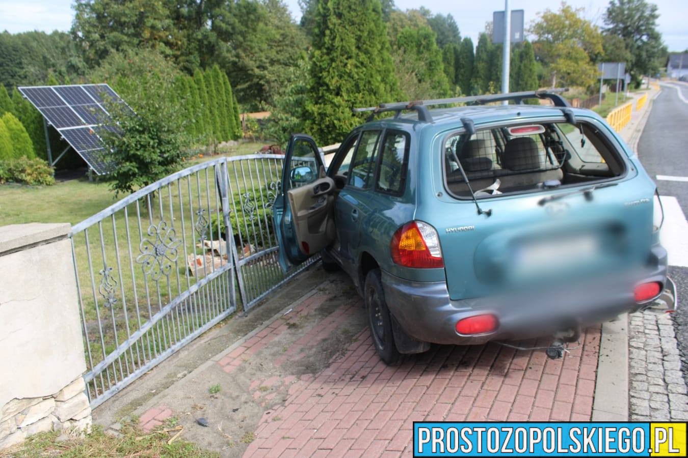 Błotnica Strzelecka: zderzenie hyundaia z ciężarówką – sprawca bez prawa jazdy