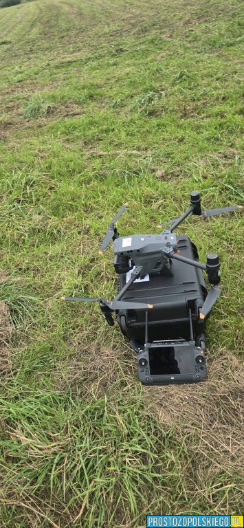 Silny wybuch w lesie między Niwnicą a Hajdukami Nyskimi