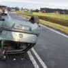 Bzinica Stara: dachowanie opla na DW901. 22-latka cała wyszła z wypadku