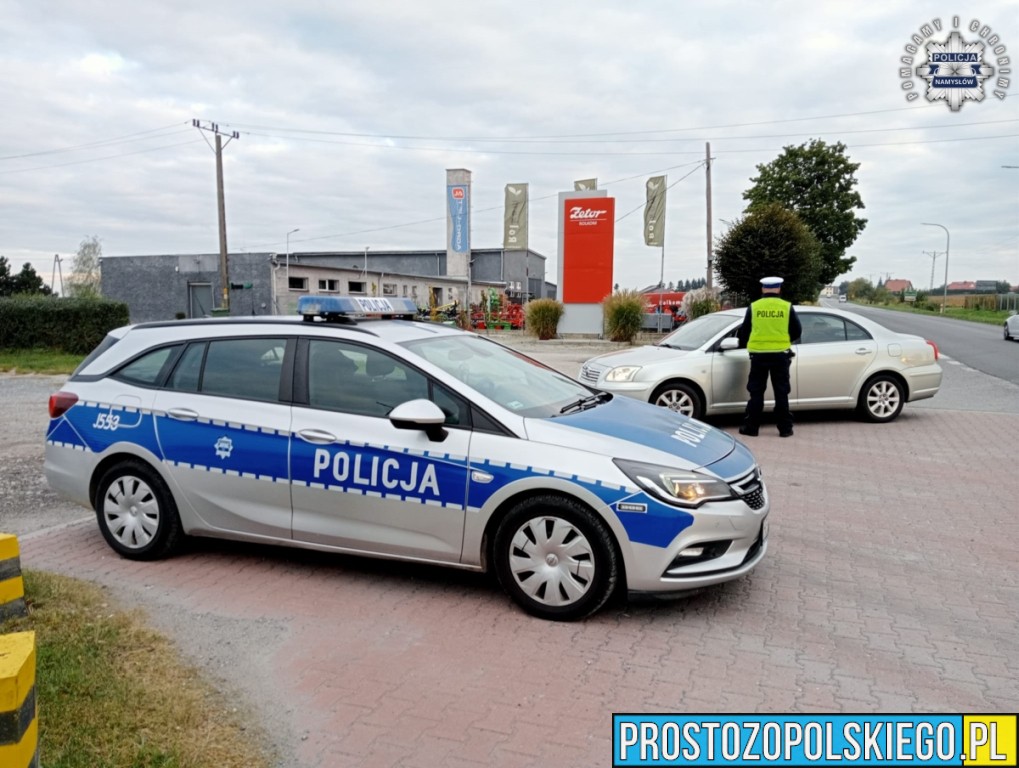 Ponad 500 kontroli drogowych w Namysłowie – dwóch kierowców pod wpływem alkoholupolicja namysłów, działania policji, akcja policji, 500 kontroli, namysłów policjanci, policja w naamysowie,