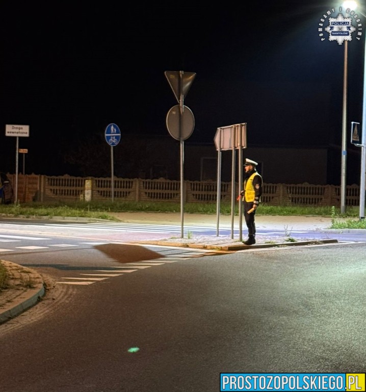 policja namysłów, działania policji, akcja policji, 500 kontroli, namysłów policjanci, policja w naamysowie,