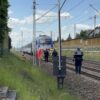 Potrącenie pieszego na torach w Zdzieszowicach. 37-latek miał prawie 2 promile alkoholu