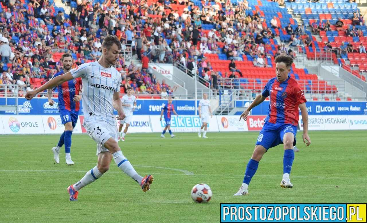 Odra Opole wygrała ze Stalą Rzeszów 2:1. Niezwykła końcówka meczu w Betclic 1 Lidze