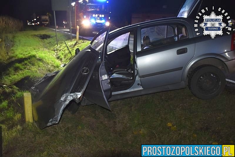 1,7 promila alkoholu i czołowe zderzenie na DK43 – kierowca z Gruzji trafił do aresztu i grozi mu deportacja