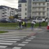 Zdarzenie drogowe na ul. Witosa w Opolu – zderzenie rowerzysty z autobusem