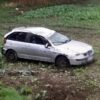 Strzelce Opolskie: 18-latek dachował seatem po wypadnięciu z drogi