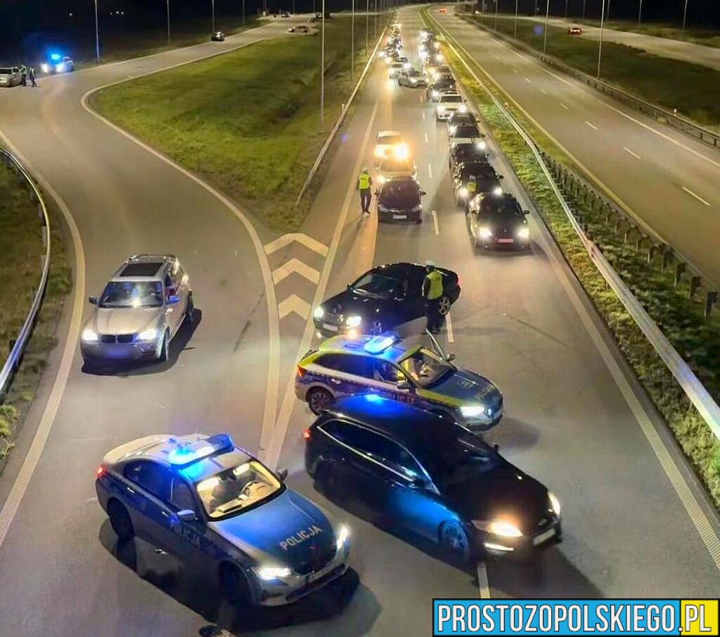Weekendowy spot motoryzacyjny w Opolu – policja ukarała 60 kierowców