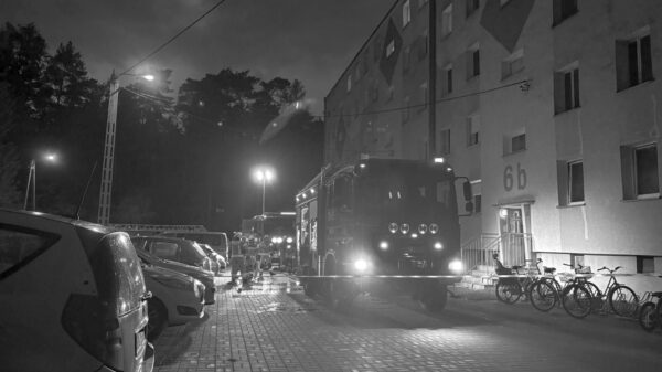 Tragiczny pożar w Tarnowie Opolskim – jedna osoba nie żyje