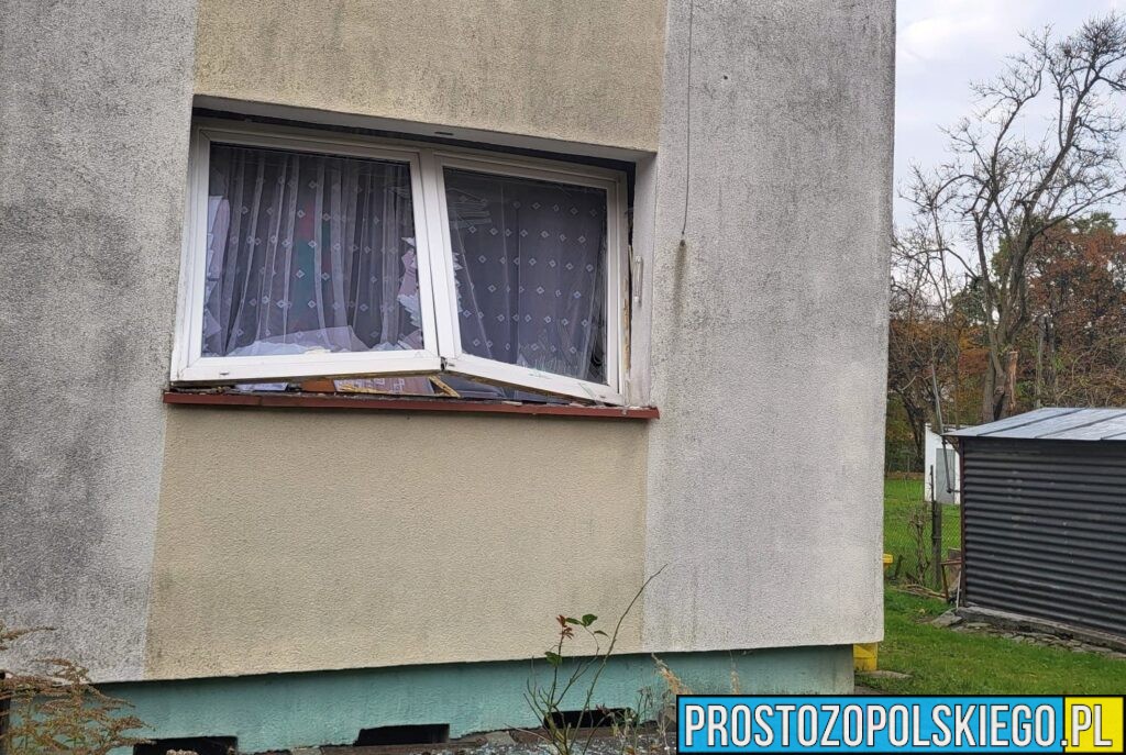 Wybuch gazu w Głubczycach. Huk obudził mieszkańców ulicy Mickiewicza – dwie osoby ranne