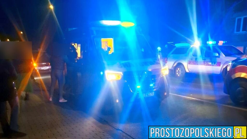 Potrącenie dwóch braci w wieku 10 i 7-lat w miejscowości Kup koło sklepu dino.