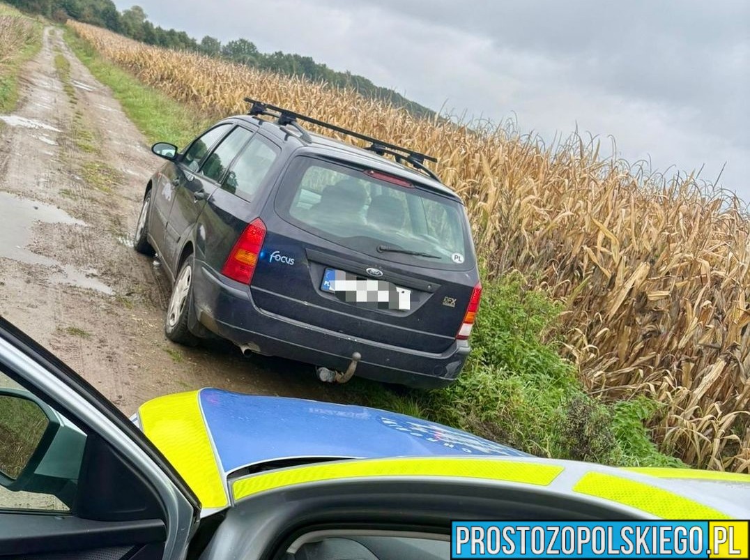 Pościg w Starym Paczkowie. Pijany kierowca forda uciekał przed policjantkami z nyskiej drogówki