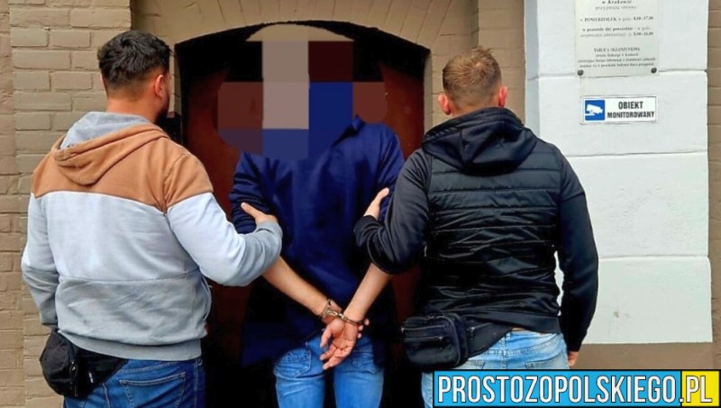 41-letni mieszkaniec Baborowa zatrzymany po latach ukrywania się za granicąpolicja głubczyce, zatrzymanie, poszukiwany, głubczyce,