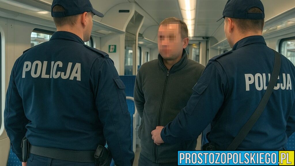 Zatrzymany 29-latek podejrzany o oszustwo metodą „na funkcjonariusza CBA”. Wpadł w pociągu dzięki współpracy policjantów z Opola i Dębicy