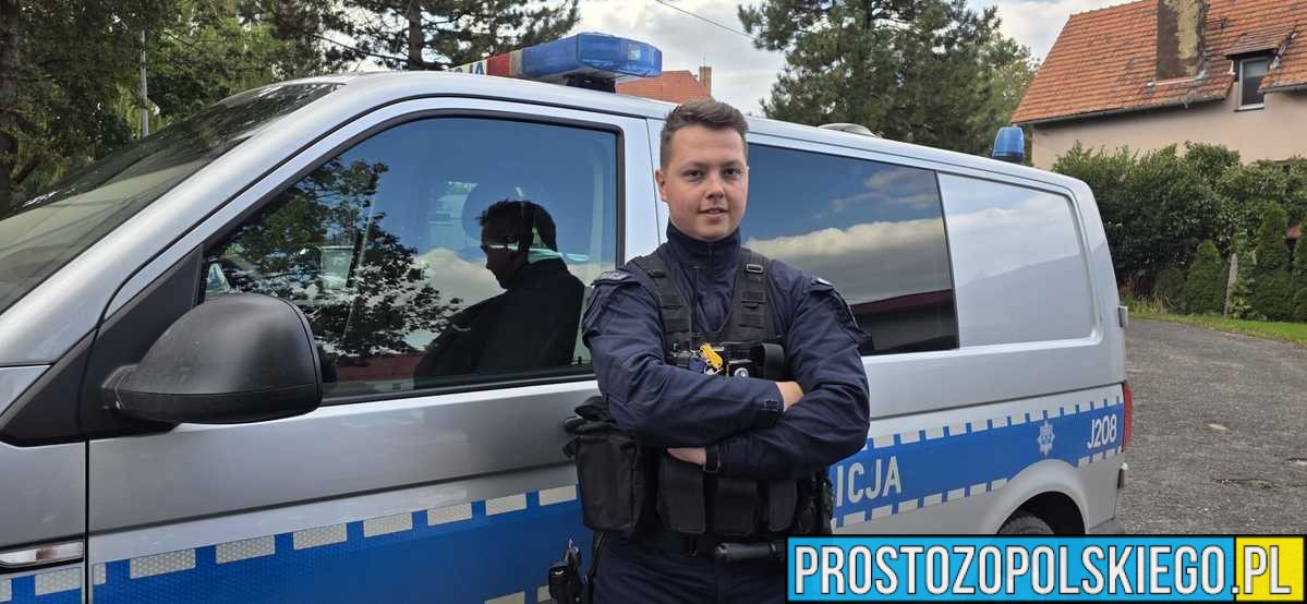 Kietrz: Policjant po służbie zatrzymał złodzieja alkoholu i produktów spożywczych