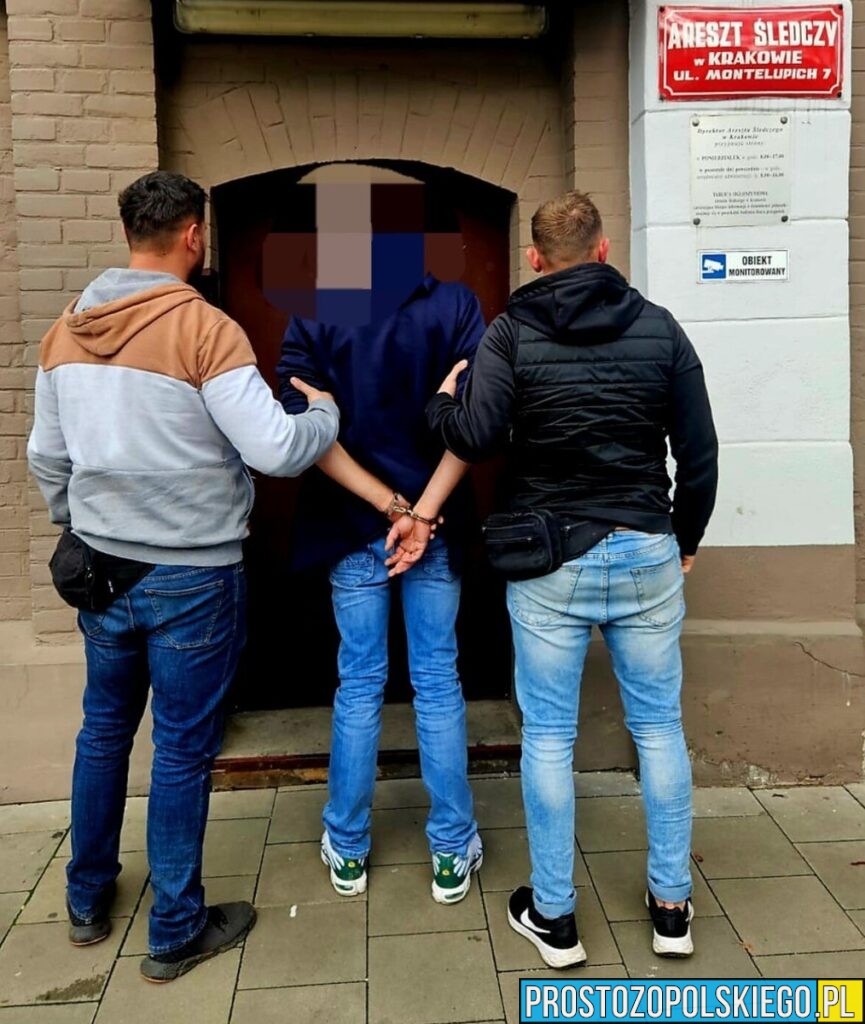 policja głubczyce, zatrzymanie, poszukiwany, głubczyce,
