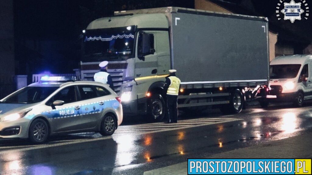 „Trzeźwy poranek” w Kędzierzynie-Koźlu – pięciu nietrzeźwych kierowców zatrzymanych, w tym kierowca ciężarówki z zakazem prowadzenia