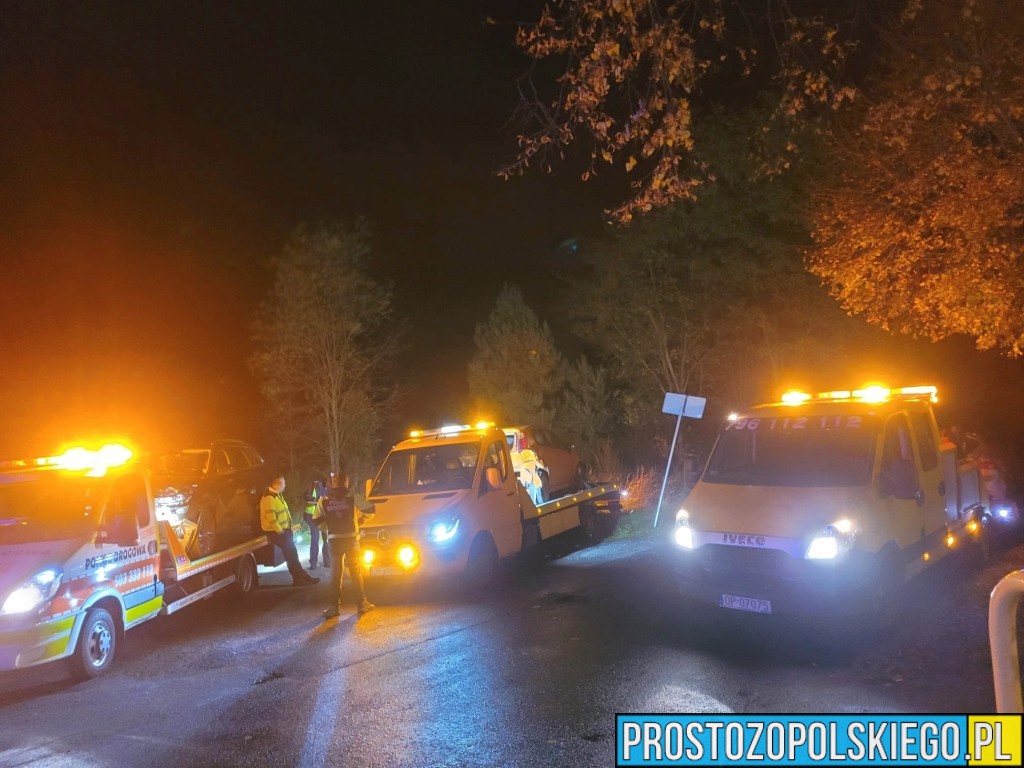 wypadek, wypadek w opolu, zderzenie trzech aut, wypadek przy działkach, wypadek przy zjeśdzie na działki, wypadek na wylocie z opola,