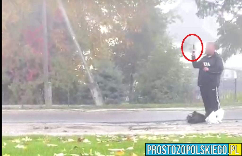 Nietypowa interwencja policji w Tarnowie Opolskim – 40-latek z bronią na dworcu