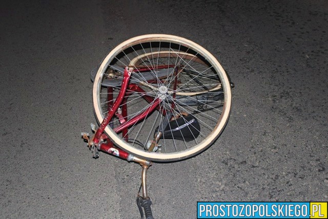 Przechód potrącenie rowerzysty, przechód potrącenie pijanego na rowerze, pijany rowerzysta przechód, potrąceie rowerzysty przez