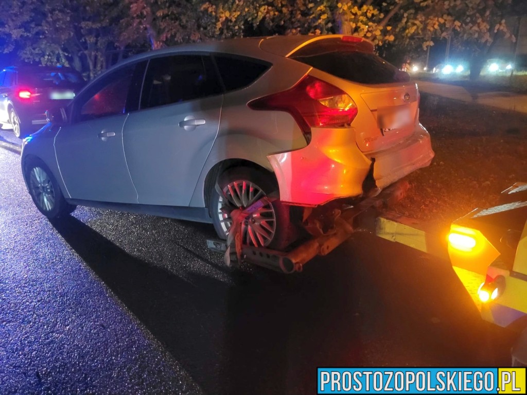 wypadek, wypadek w opolu, zderzenie trzech aut, wypadek przy działkach, wypadek przy zjeśdzie na działki, wypadek na wylocie z opola,