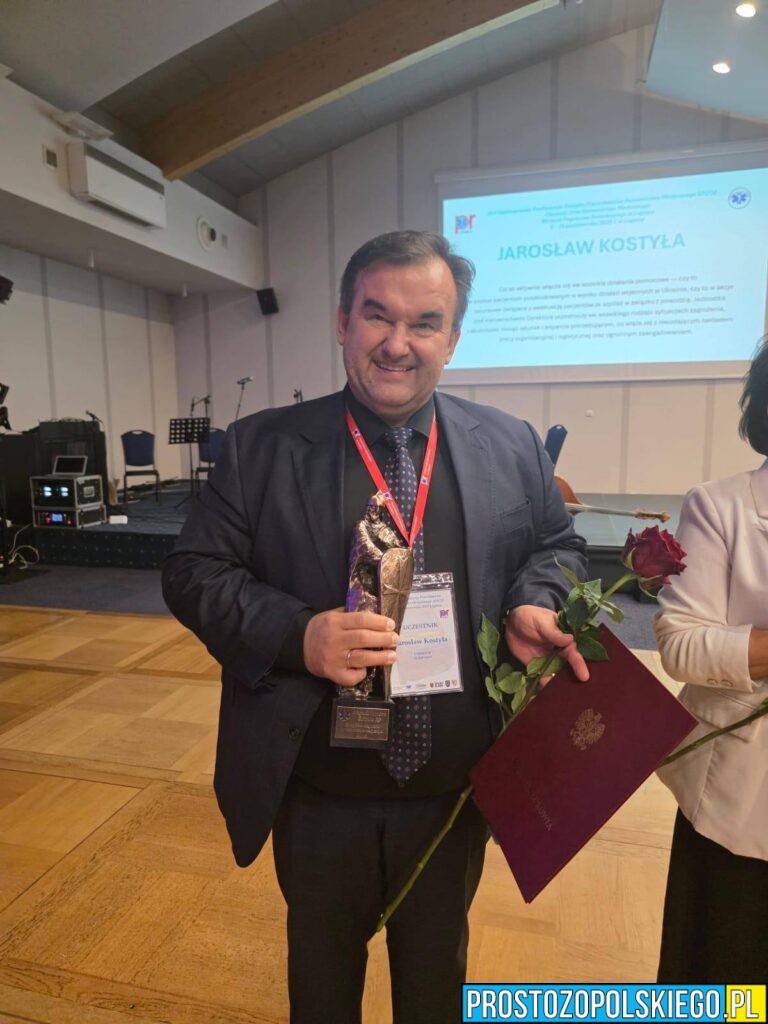 Jarosław Kostyła, CRM, ratownik, dyrektor Kostyła, kierownic centrum ratownictw medycznego, Kostyła, Kostyła opole, nagroda dla Kostyły, Kostyła dyrektor, 
