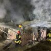 Pożar budynku gospodarczego w Starym Koźlu. 12 kur padło w wyniku ognia