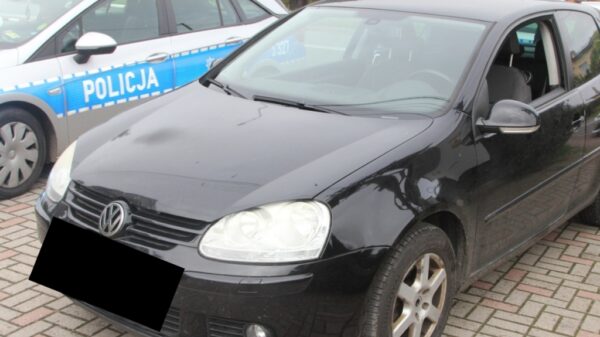 Kluczbork: 51-letni kierowca volkswagena miał blisko 3 promile alkoholu