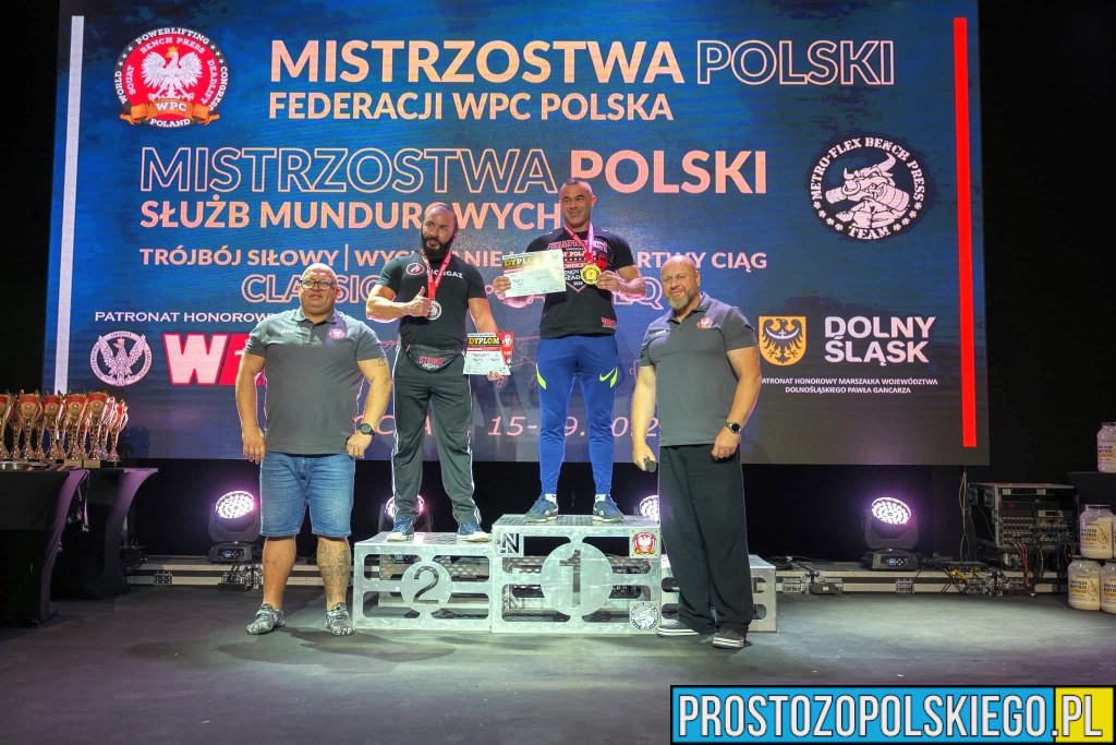 marcin oleksy, trójbój siłowy, wice mistrz w kraju, mistrostwa w trójboju siłowym, zawody, siłowe, siłacz, opolanin mistrzem,