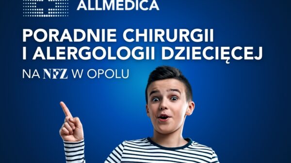 Nowe poradnie dla dzieci w Opolu! Chirurgia ogólna i alergologia w Allmedica na NFZ