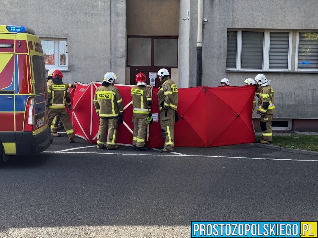 wypadł z okna, wypadł z 8 piętra, wypadł z okna i zginął, wypadek poważny wypadek, spadł z wysokości, 