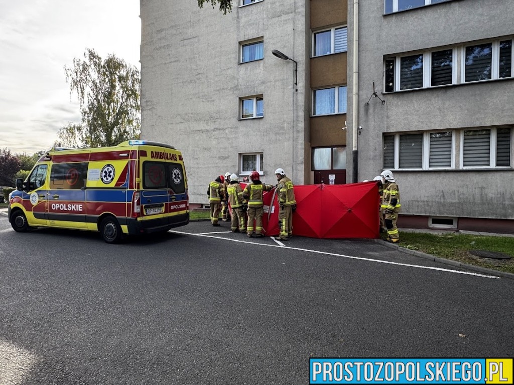 wypadł z okna, wypadł z 8 piętra, wypadł z okna i zginął, wypadek poważny wypadek, spadł z wysokości, 