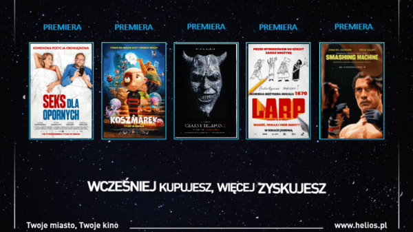 Październikowe premiery w kinach Helios