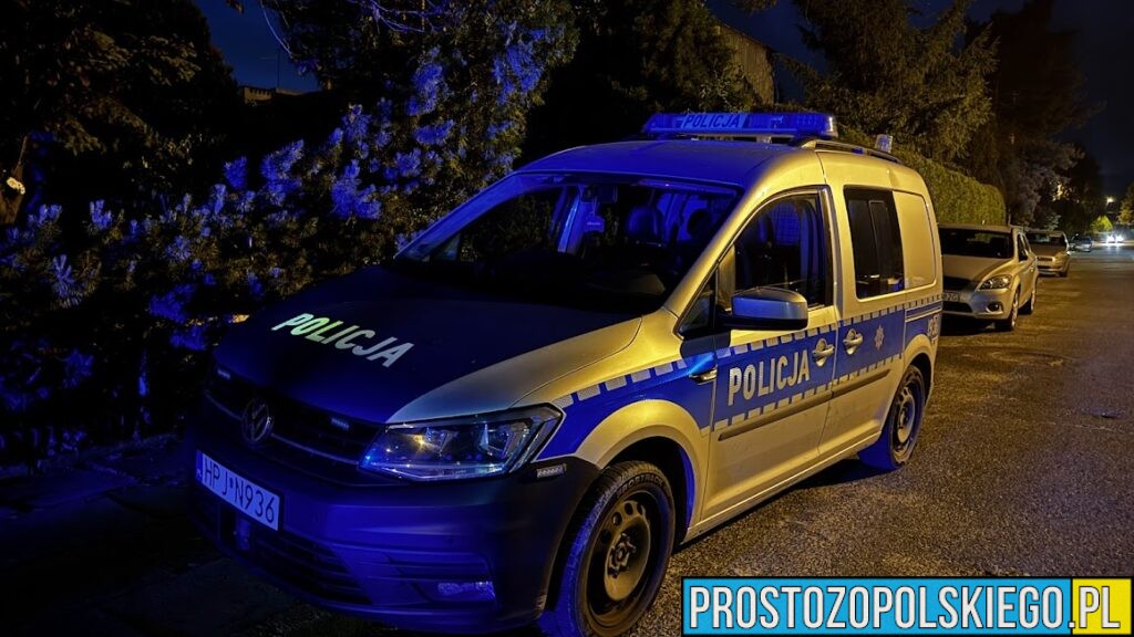 Pijany 69-latek zakończył jazdę na zaparkowanym aucie w Strzelcach Opolskich