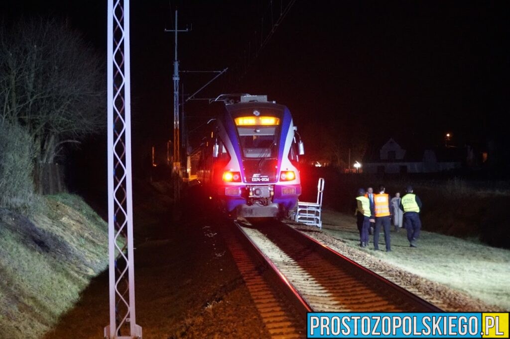 wypadek na torach, potrącenie na torach, wypadek na pkp, wypadek na torowisku, sławięcice,  kk, kędzirzyn, opolskie, na torach, 