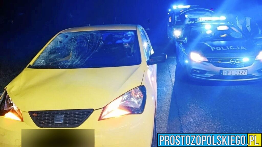Poważny wypadek na trasie Kluczbork – Kuniów. 38-latek w ciężkim stanie trafił do szpitala