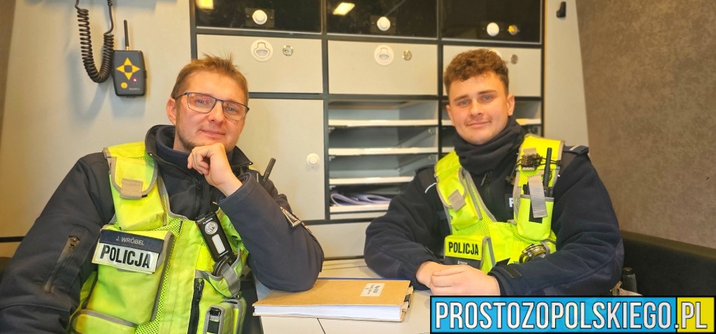 Strzelce Opolskie: Policjanci uratowali kierowcę ciężarówki. 62-latek dostał ataku epilepsji podczas kontroli