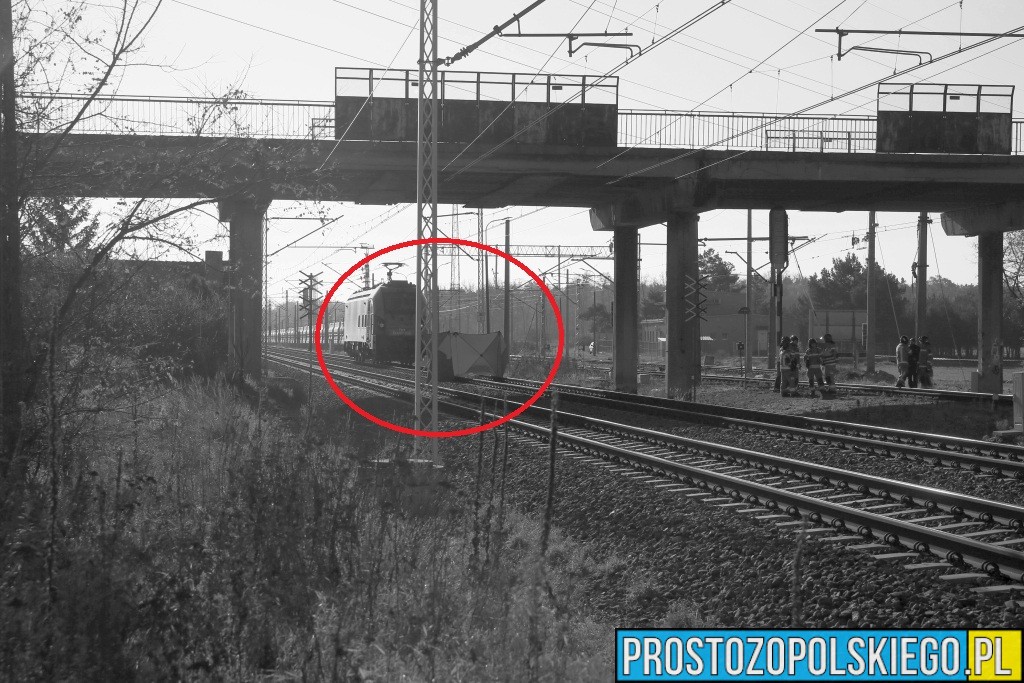 Tragiczne zdarzenie na torach w Przyworach Opolskich. Nie żyje 77-letni mężczyzna