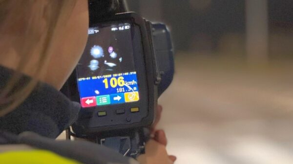 106 km/h w terenie zabudowanym! 22-latka straciła prawo jazdy