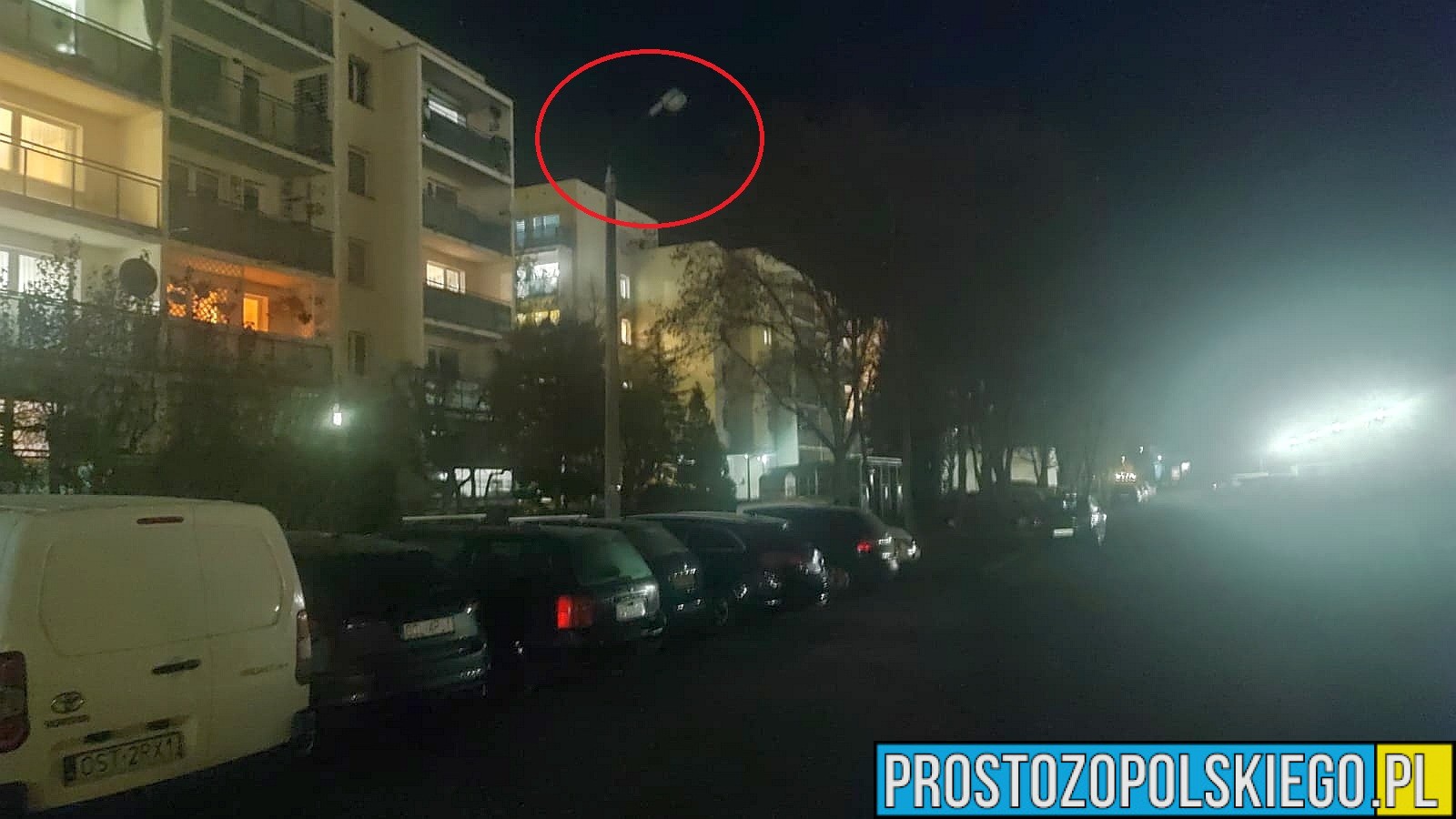 Latarnie nie działają, a naprawy brak. Malinka czeka na interwencję Taurona