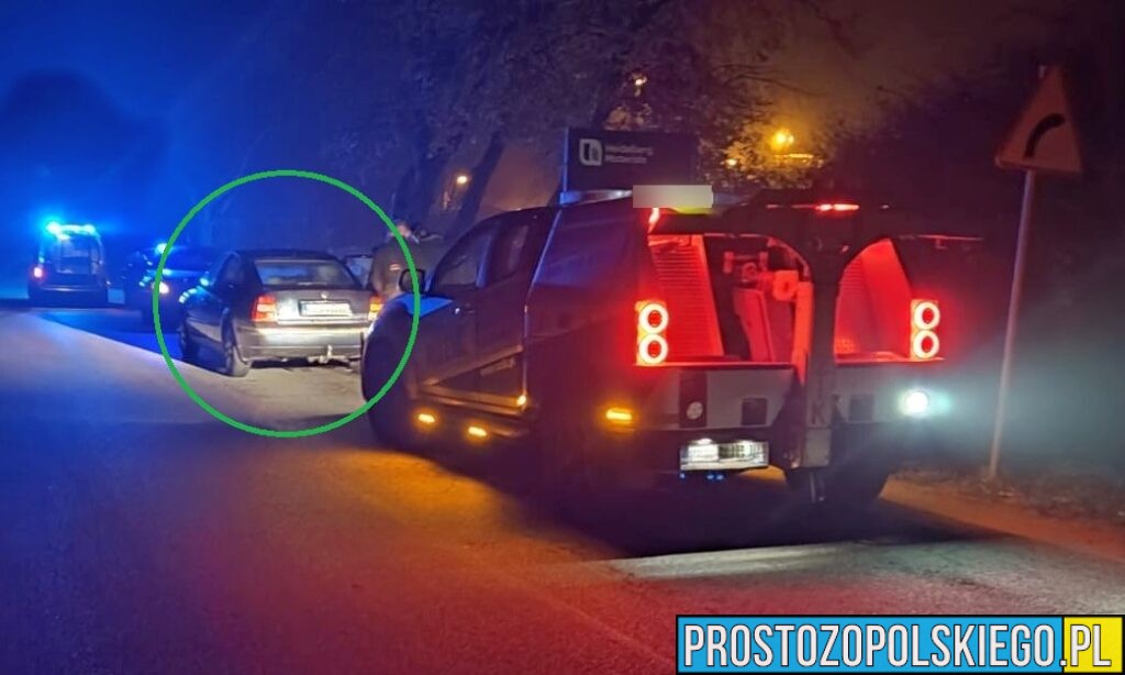Pościg ulicami Kędzierzyna-Koźla – 19-latek bez prawa jazdy uciekał przed policją