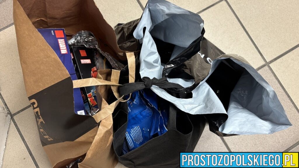 Kędzierzyn-Koźle: Policjant po służbie zatrzymał złodzieja z towarem wartym 1700 zł