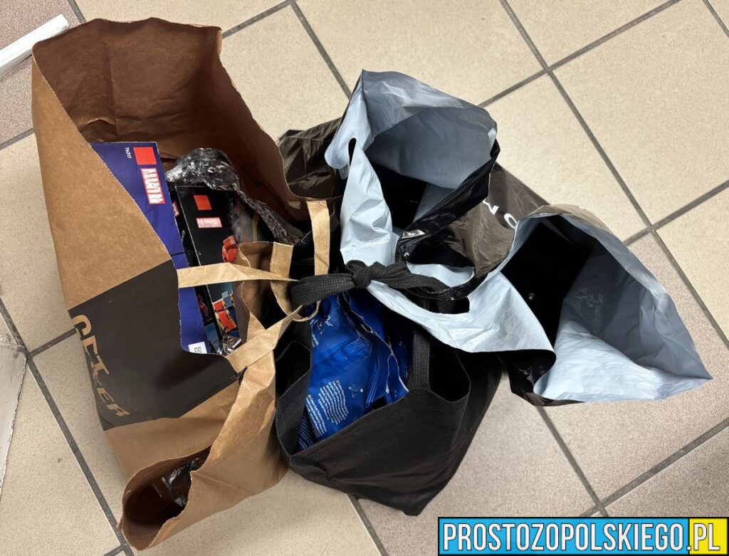 Kędzierzyn-Koźle: Policjant po służbie zatrzymał złodzieja z towarem wartym 1700 zł