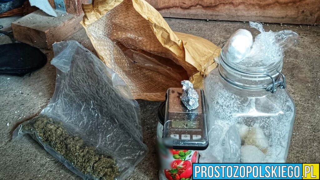 Policjanci z Opola zabezpieczyli ponad pół kilograma narkotyków. 29-latek z powiatu opolskiego zatrzymany