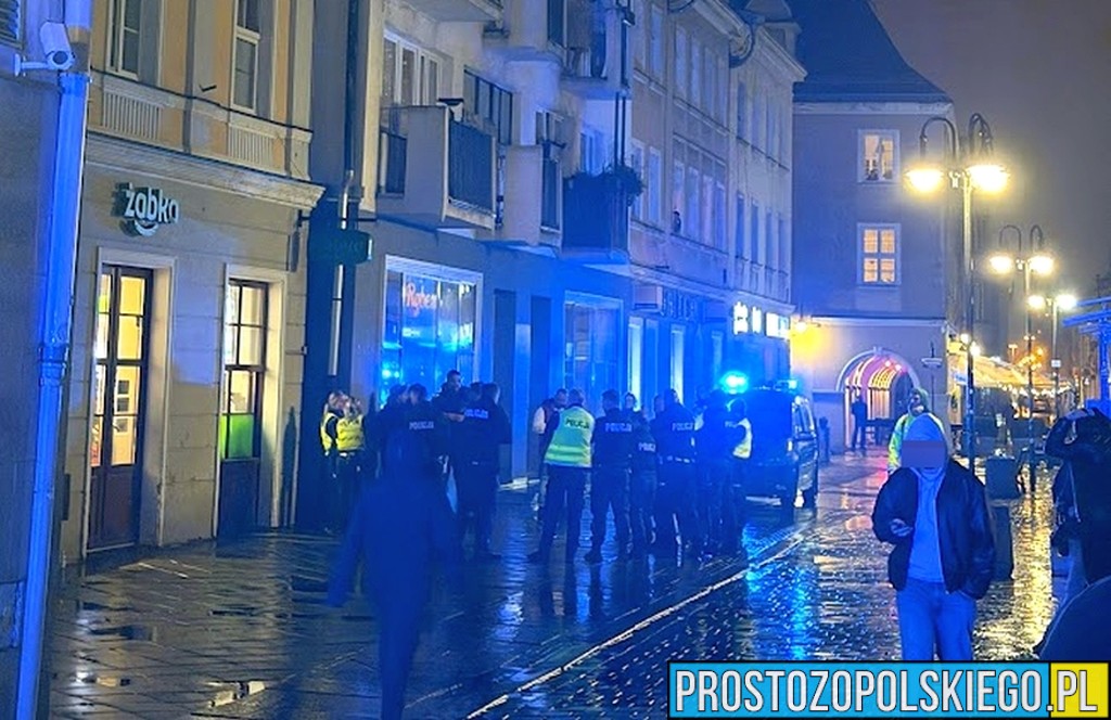 Groźna bójka przy Rybexie w Opolu. Interweniowało kilkanaście radiowozów policji. 6 obywateli Romskich zatrzymanych