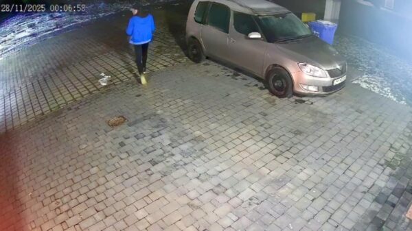 Poszukiwani sprawcy kradzieży BMW X5 w Chmielowicach. Czy ktoś ich widział?